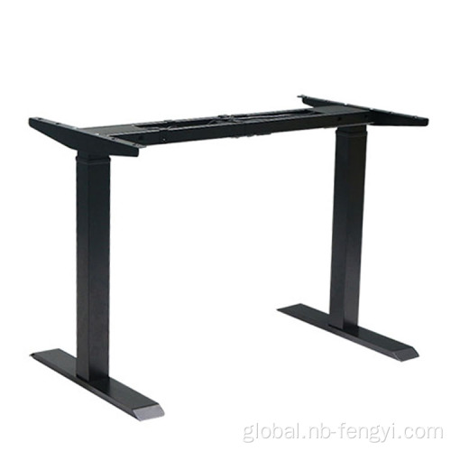 Two Leg Adjustable Height Desk Customize Office Standing Desk Sit-Stand Desk Factory